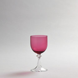 モレッティー　ワイングラス　ピンク