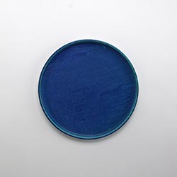CO立上りプレート　紺／ブルー23.5cm