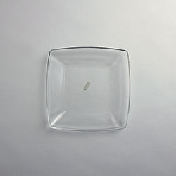 ガラス　角皿（小）14.5×14.5