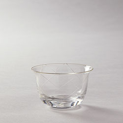 冷茶　ガラス（ライン）グラス