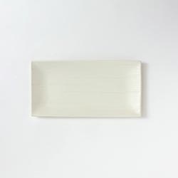 長角皿白　koyomi　28×14（小）