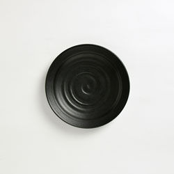 黒　16.5cm皿　ジェームス