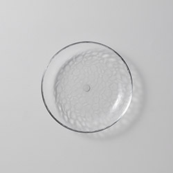 丸皿 ガラス アンビ