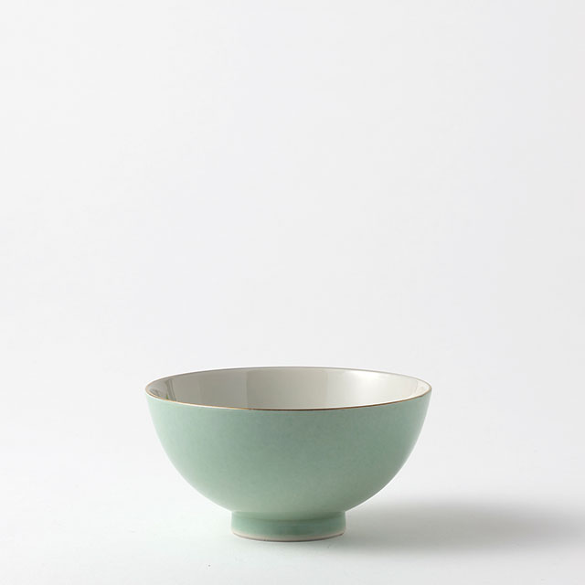 茶碗 深川モスGr 紫花