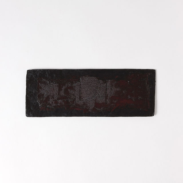 紙のカタチ 漆紙長角シート 黒